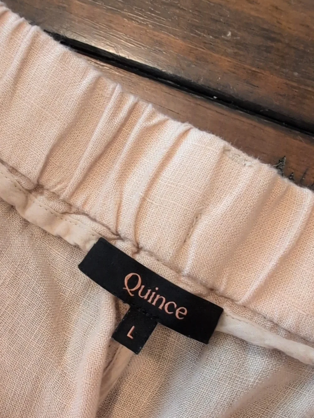 Quince 100% European Linen Pants Driftwood 25